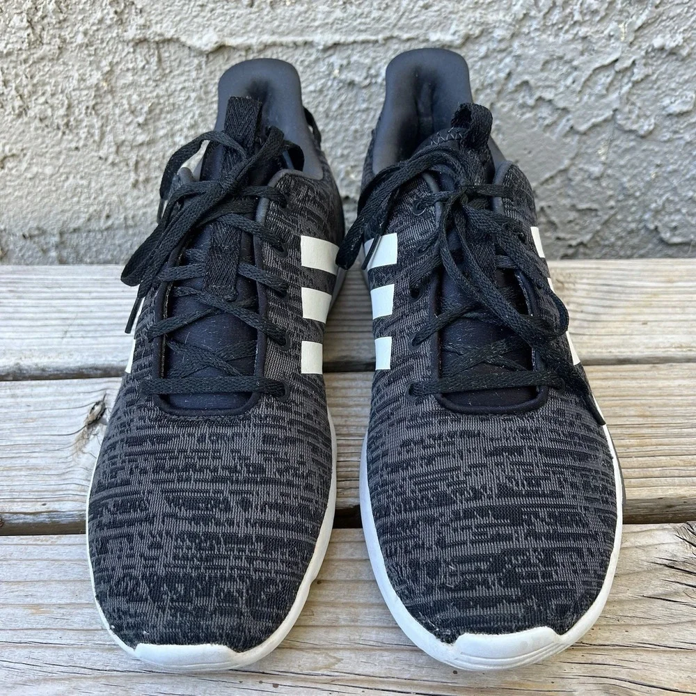 Adidas Cloudfoam Racer TR Mens Size 11 Black Athletic Running Shoes Sneakers